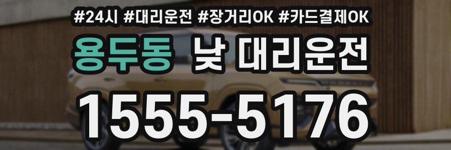 용두동 낮 대리운전