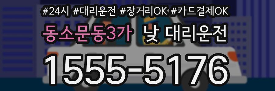 동소문동3가 낮 대리운전