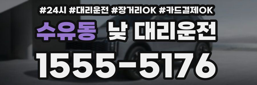 수유동 낮 대리운전