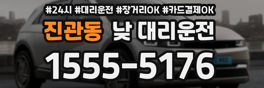 진관동 낮 대리운전