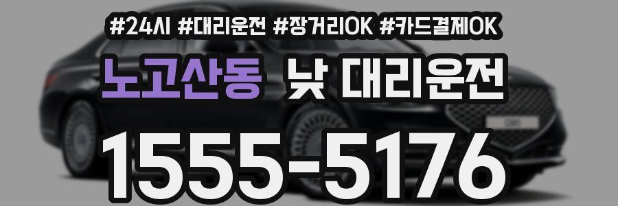 노고산동 낮 대리운전