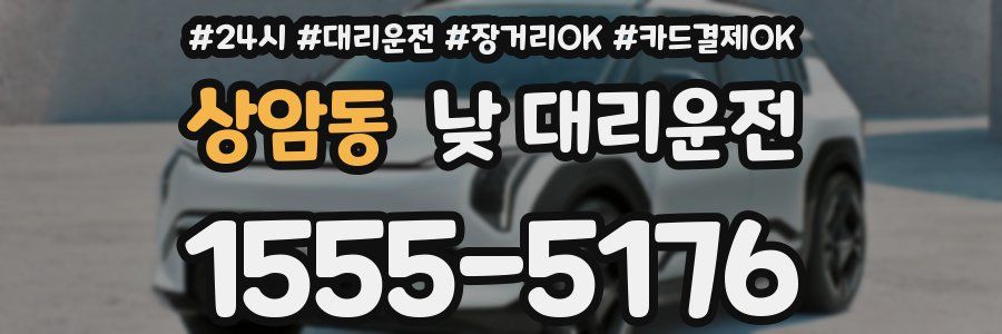 상암동 낮 대리운전