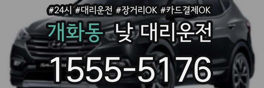 개화동 낮 대리운전