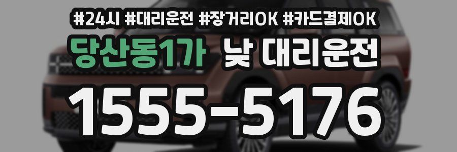 당산동1가 낮 대리운전