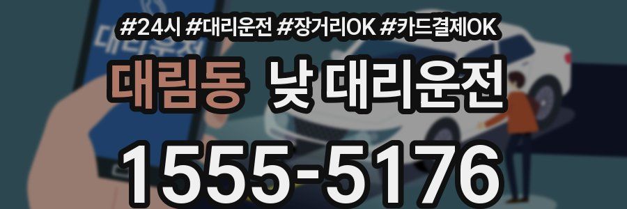 대림동 낮 대리운전