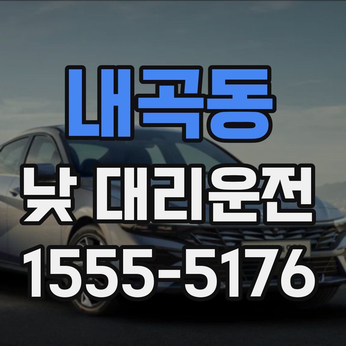 내곡동 낮 대리운전