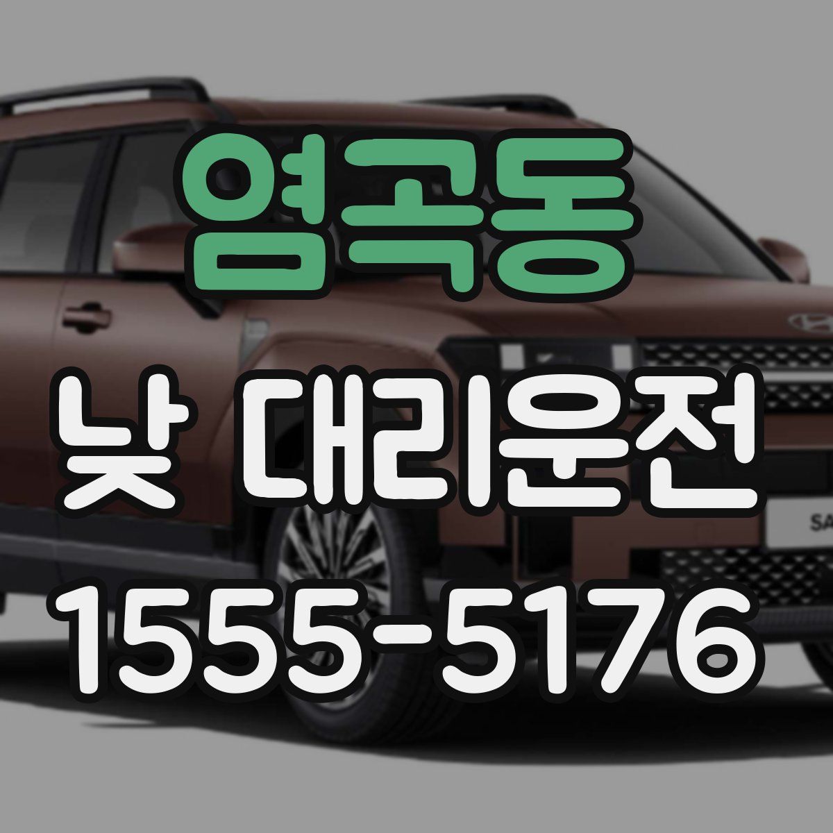 염곡동 낮 대리운전