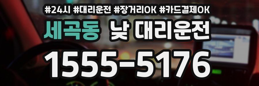 세곡동 낮 대리운전