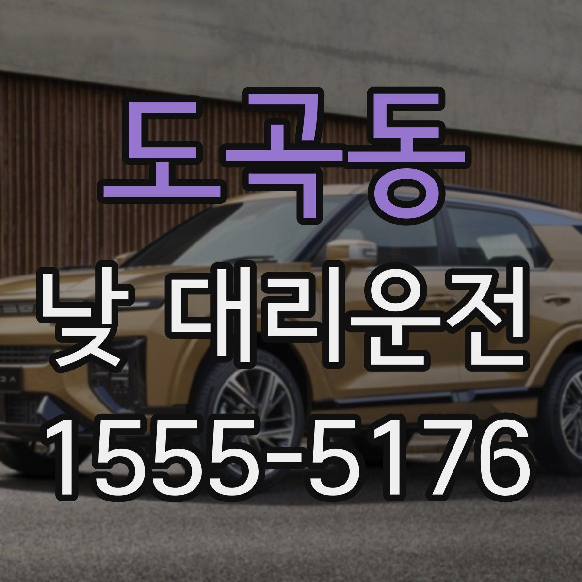 도곡동 낮 대리운전