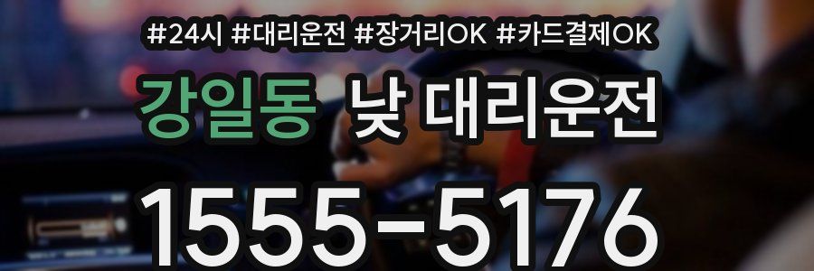 강일동 낮 대리운전