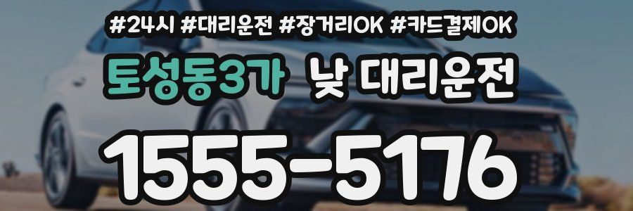 토성동3가 낮 대리운전