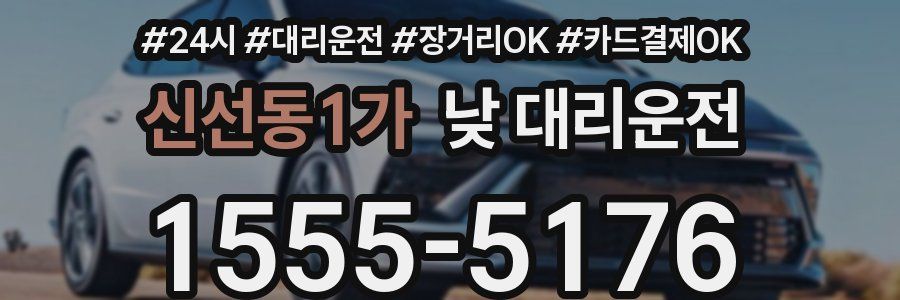 신선동1가 낮 대리운전