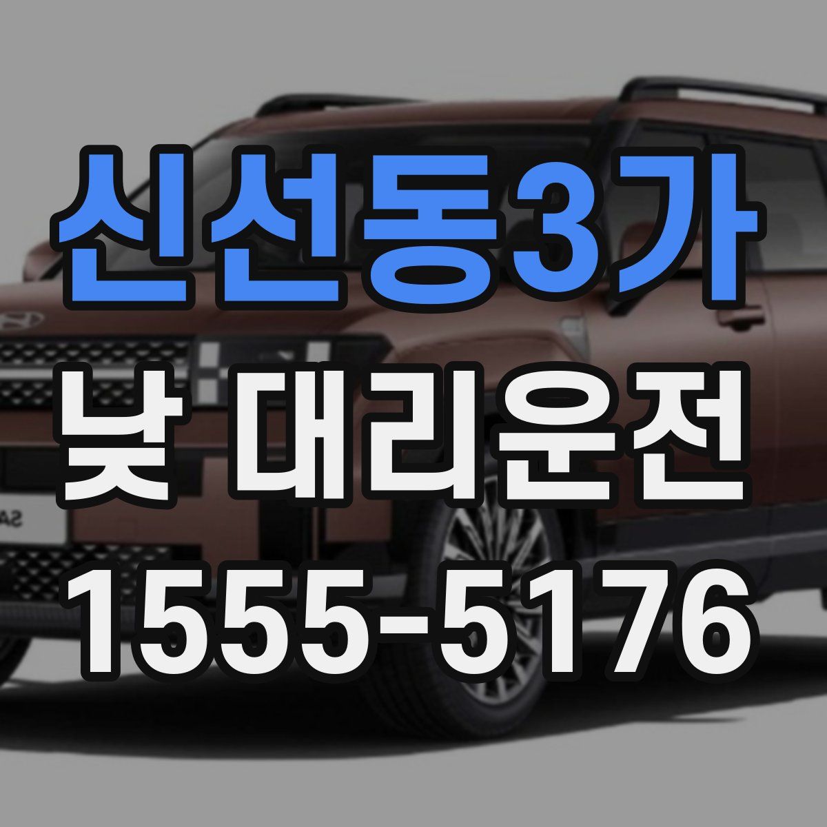 신선동3가 낮 대리운전