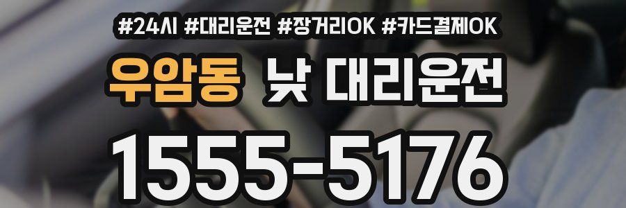우암동 낮 대리운전