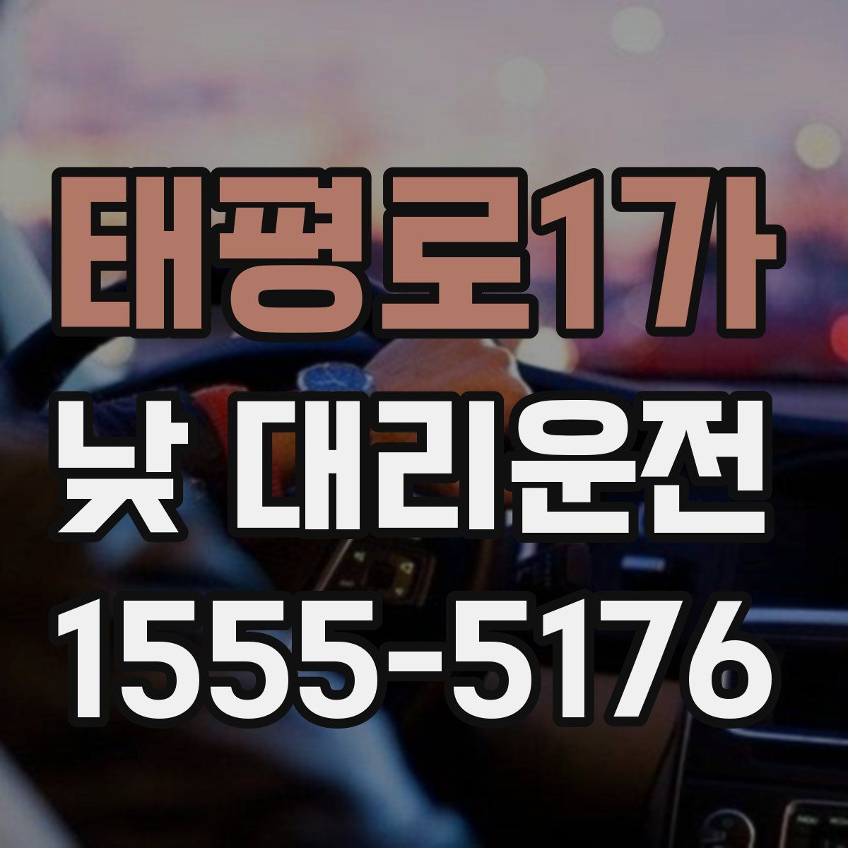 태평로1가 낮 대리운전