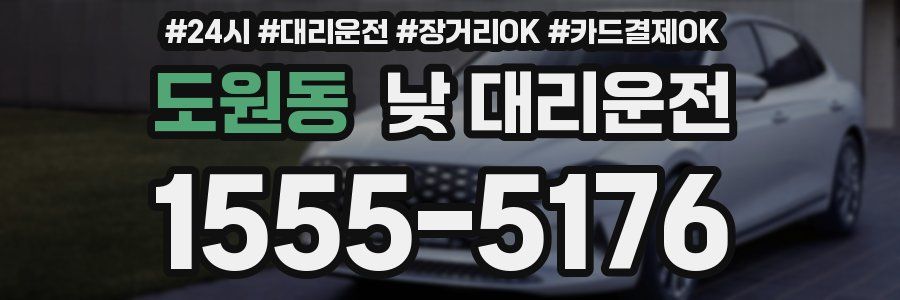 도원동 낮 대리운전