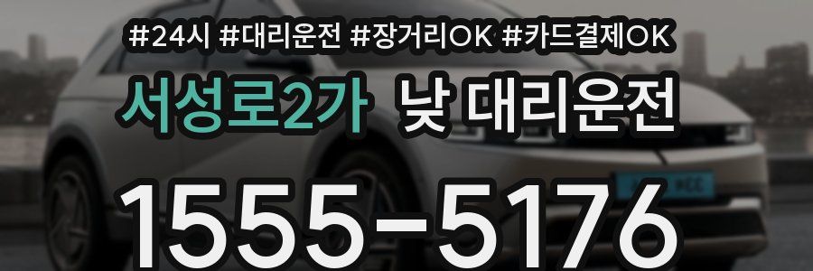 서성로2가 낮 대리운전