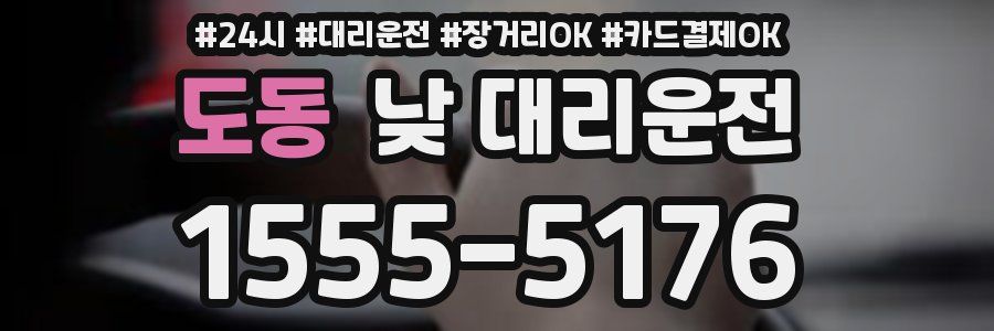 도동 낮 대리운전