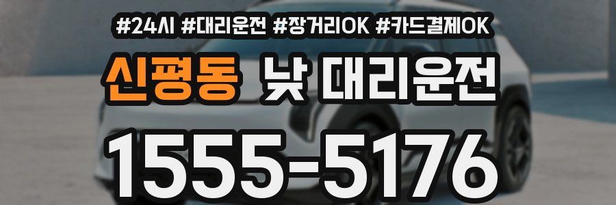 신평동 낮 대리운전