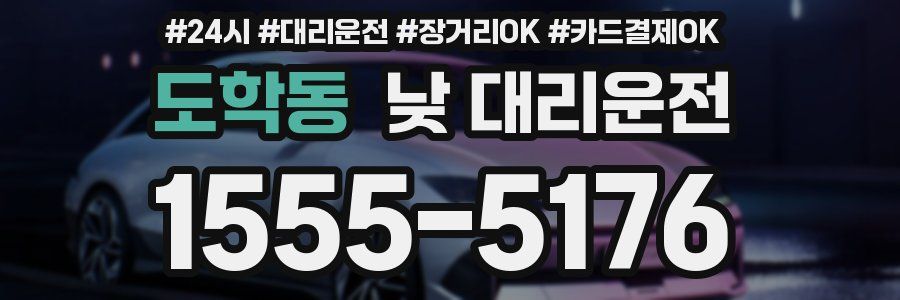 도학동 낮 대리운전