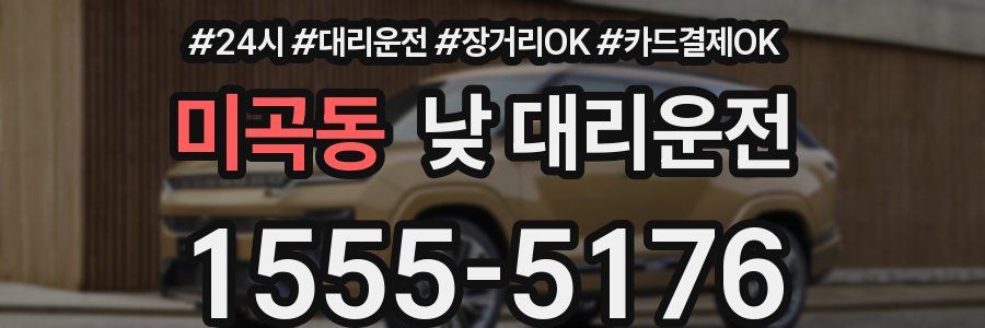 미곡동 낮 대리운전