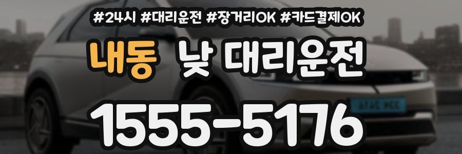 내동 낮 대리운전