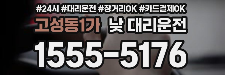 고성동1가 낮 대리운전
