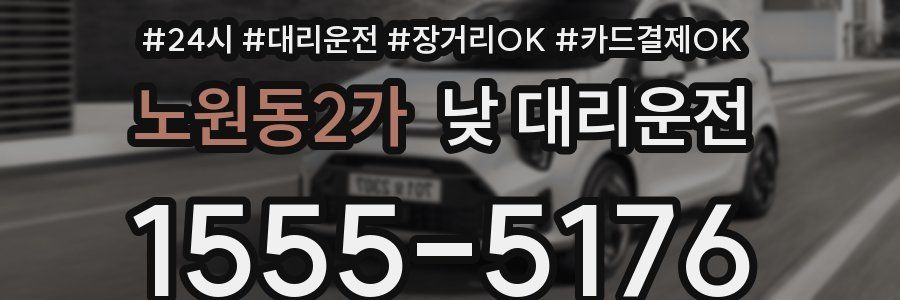 노원동2가 낮 대리운전