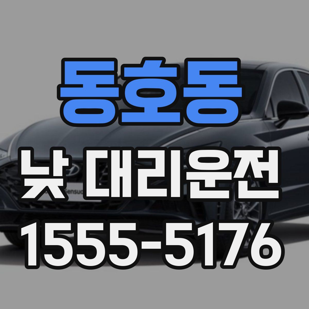 동호동 낮 대리운전