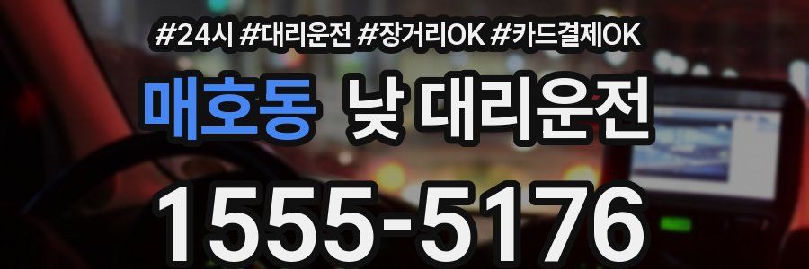 매호동 낮 대리운전