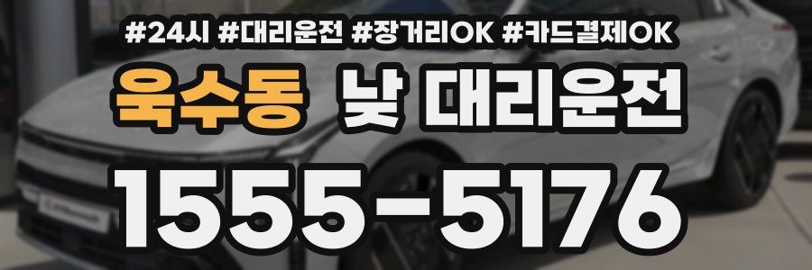 욱수동 낮 대리운전