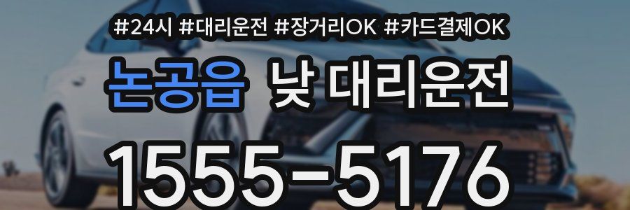 논공읍 낮 대리운전