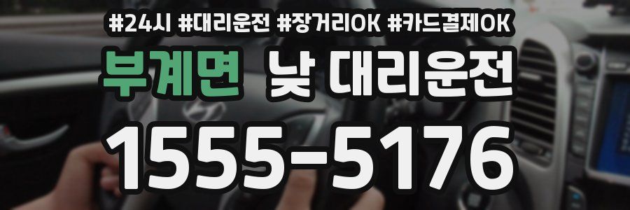 부계면 낮 대리운전