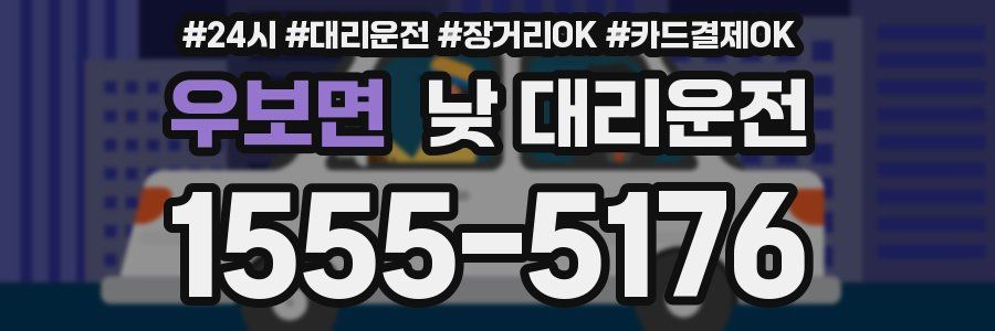 우보면 낮 대리운전
