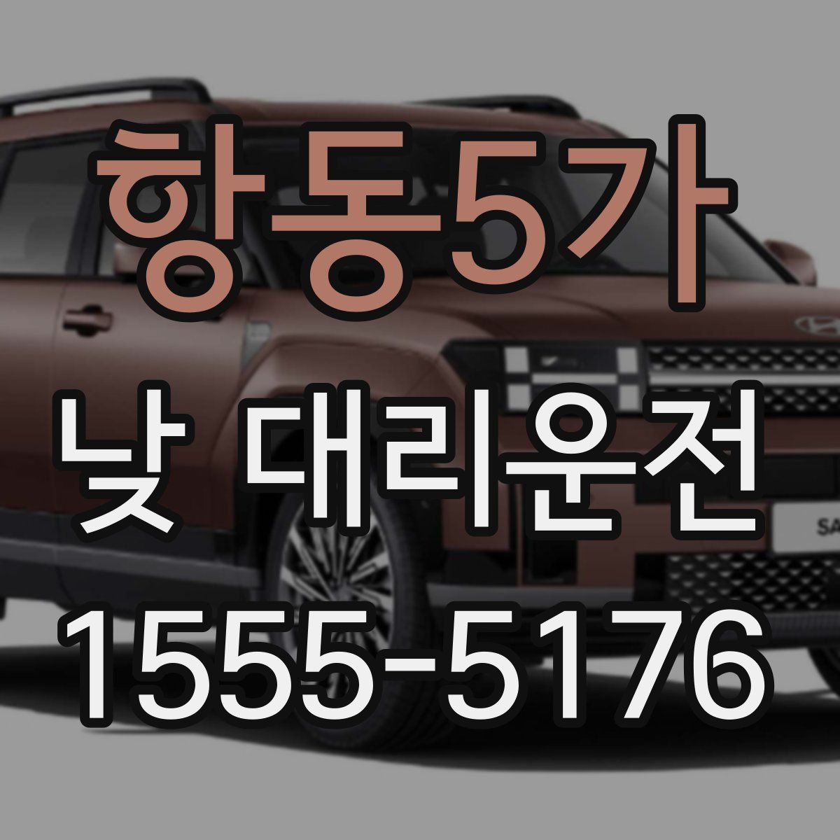 항동5가 낮 대리운전