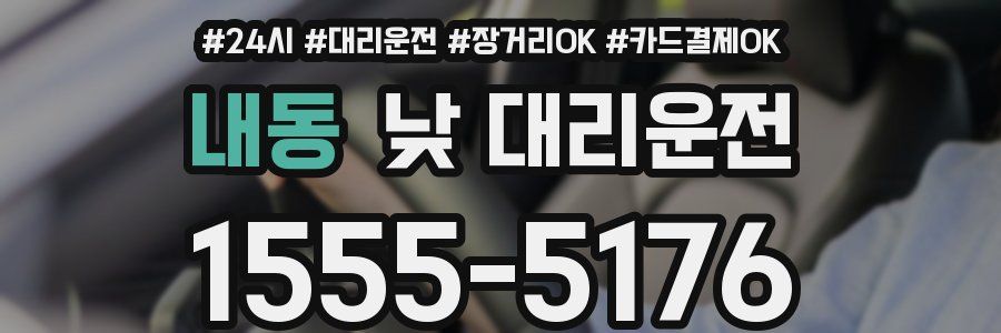 내동 낮 대리운전