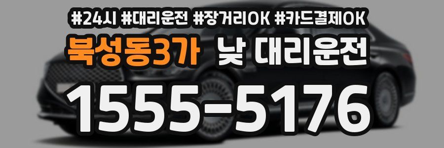 북성동3가 낮 대리운전
