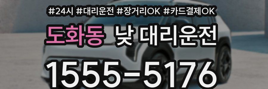 도화동 낮 대리운전