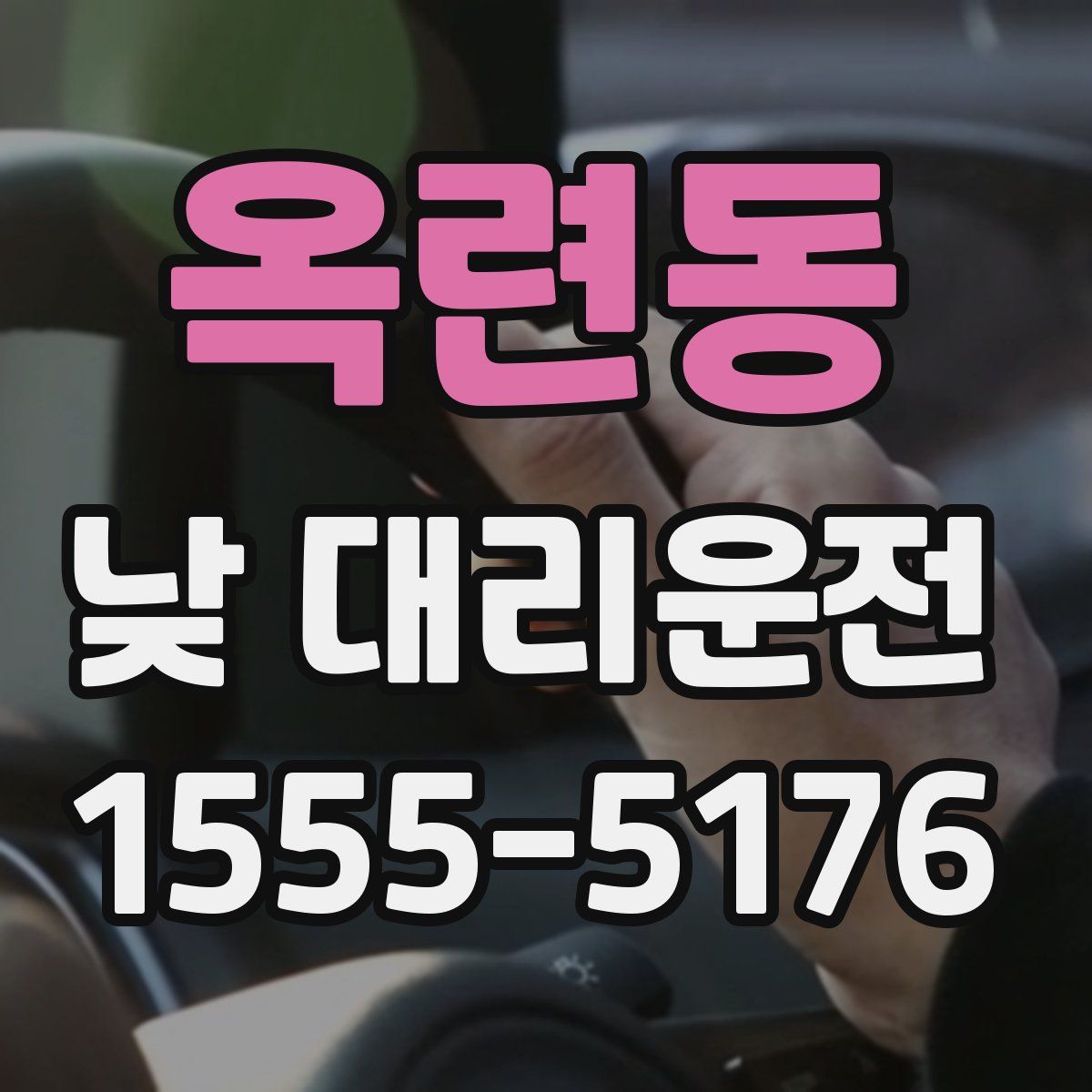 옥련동 낮 대리운전