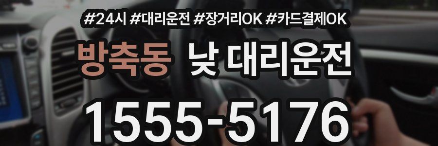 방축동 낮 대리운전