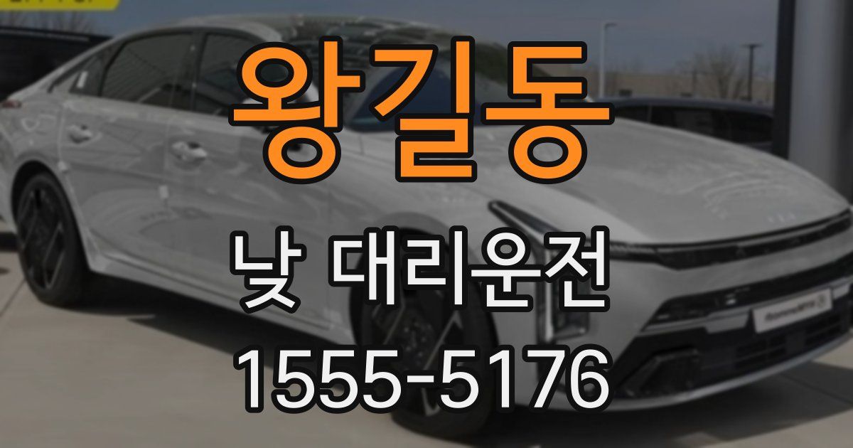 왕길동 낮 대리운전