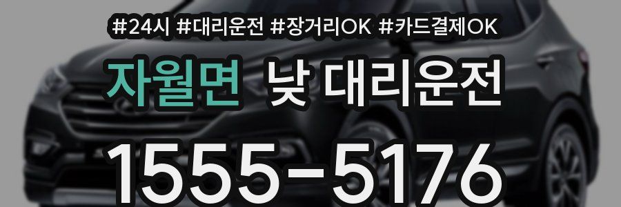 자월면 낮 대리운전