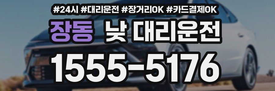 장동 낮 대리운전