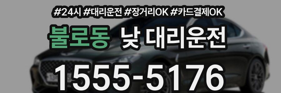불로동 낮 대리운전
