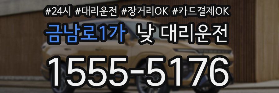 금남로1가 낮 대리운전