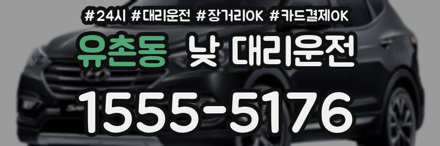 유촌동 낮 대리운전