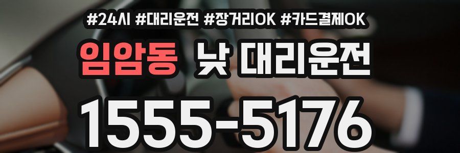 임암동 낮 대리운전