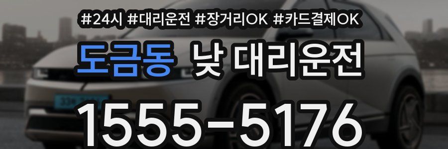 도금동 낮 대리운전