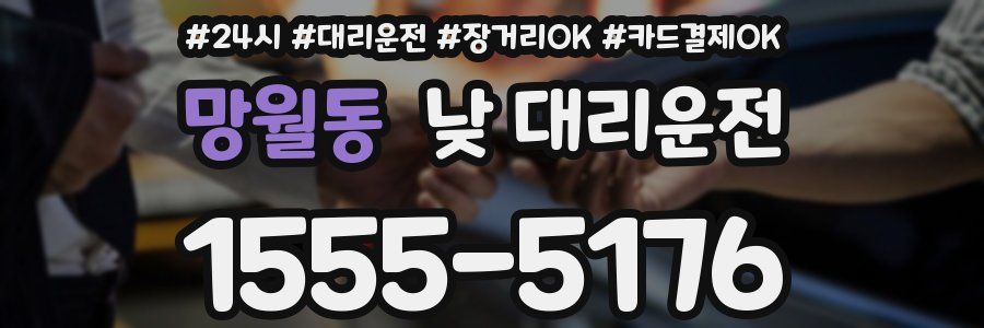 망월동 낮 대리운전