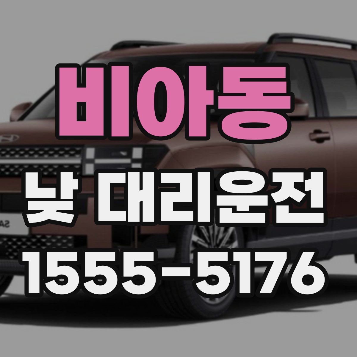 비아동 낮 대리운전